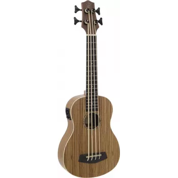 DIMAVERY UK-700 bas ukulele, zebrawood 26255850