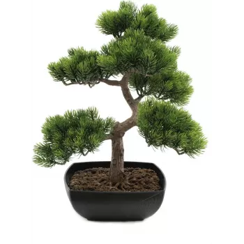 EUROPALMS umetna rastlina bonsaj bor, 50 cm 82600110
