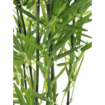 EUROPALMS umetni bambus v okrasni posodi, 120cm 82509261