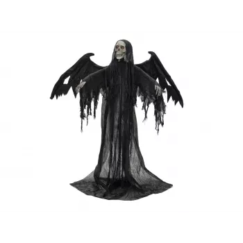 EUROPALMS Halloween črni angel, 175x100x66cm (83316138)