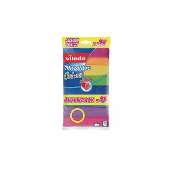 Vileda Colors Maxi Pack mikrovlaknene krpe, 7 kosov, 30 x 30 cm, različne barve 6425