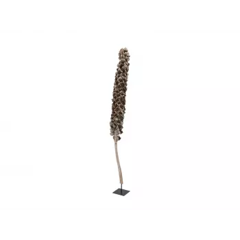 EUROPALMS Cacho Coco umetna kokosova palma, 120-190 cm, pravo leseno deblo, 12 listov, notranja 83502349