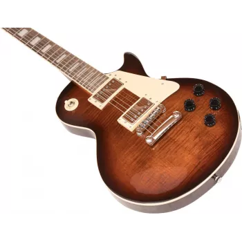 DIMAVERY LP-700 električna kitara, Flamed Brown 26219389