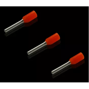Rittal 4050760 izolirana kabelska končnica 0,5 mm² oranžna 500 kosov