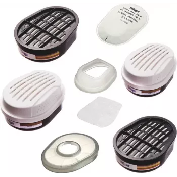 Dräger X-plore bajonetni kombinirani filter A1B1E1K1 Hg P3 RD (paket 2) 6738817