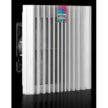 Rittal Blue e+ EMC filtrirni ventilator 100/115 m³/h RAL 7035 3239810