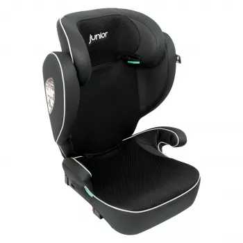 Petex Basic Plus 1600 otroški avtosedež, črn, HDPE, ECE R129 i-Size, ISOFIX, 100-150 cm