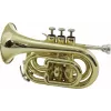 DIMAVERY TP-300 Bb žepna trobenta, zlat lak 26503720