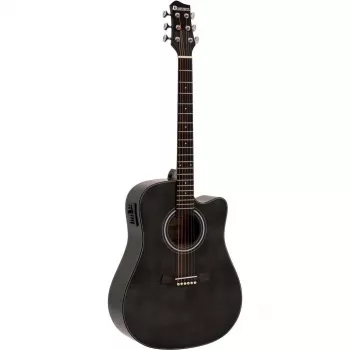 Dimavery STW-90 dreadnought akustična kitara, Vintage Black 26245082