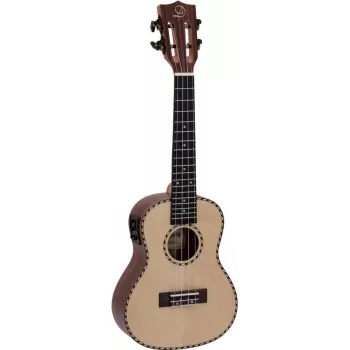 DIMAVERY UK-800 koncertna ukulela, masivna smrekova plošča 26255857