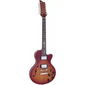 DIMAVERY LP-612 električna kitara, Flamed Sunburst 26215180