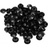 ACCESSORY Pripomoček silikonska tesnilna kapica 8,5 mm črna, 100 kosov 60112480