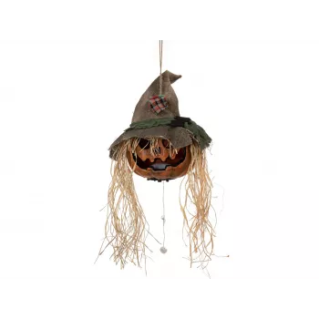 EUROPALMS halloweenska prekleta buča glava, 70cm (83316171)