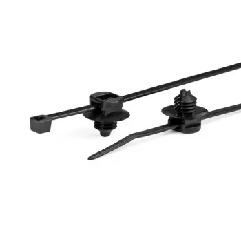 HellermannTyton T30LRFT6 črna vezica iz poliamida, 260mm x 3,3mm, paket 500 kosov 150-77932