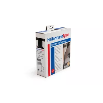 HellermannTyton 300-30480 toplotno skrčljiva cev 3:1, 4,8 mm, črna, 10 m