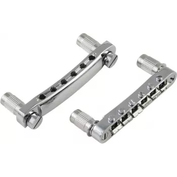 DIMAVERY most in stopbar tailpiece za kitare v stilu LP 26300214