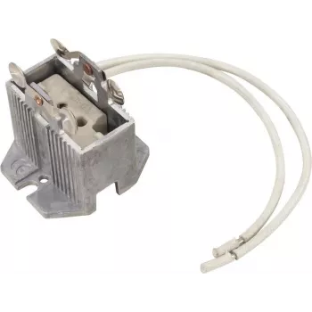 OMNILUX GX-9.5 & GY-9.5 grlo za žarnico, keramika, 250V/10A, pritrditev z vijakom 9450030C