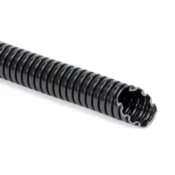 HellermannTyton HG-SW11 PA6 BK 50 zaščitna cev, 8,5 mm nazivni premer, črna, 50 m