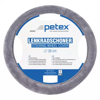 Petex Design 1108 prevleka za volan srebrna 36-38 cm 433110803