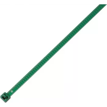 HellermannTyton LR55 večkratna vezica za kable 195 x 4,7 mm zelena, paket 25 kosov 115-00005