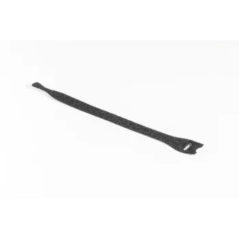 HellermannTyton TEXTIE-S-PA/PP-BK-X1 vezica za kable na ježka, 150 mm x 12,5 mm, črna, 100 kosov 130-00012