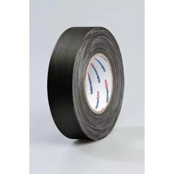 HellermannTyton HelaTape Tex tkani trak 19mm x 10m, črn, bombaž-poliestre 712-00204