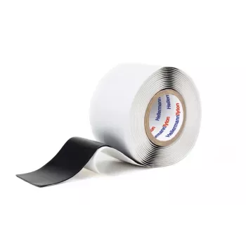 HellermannTyton HTAPE-POWER 670-VM-PVC/IIR-BK samozlivni trak 3 m x 100 mm, črn 711-00304