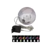 EUROPALMS LED snežna krogla 15cm, rdeča 83501243
