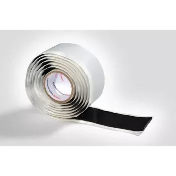 HellermannTyton 711-10300 PVC elektroizolacijski trak, črn, 19 mm x 20 m, 0,15 mm