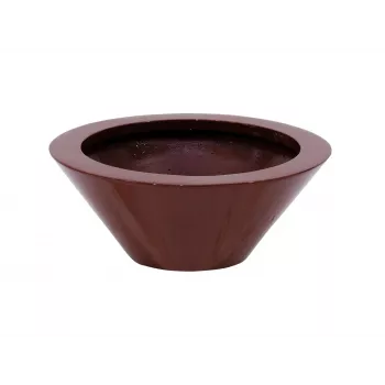 EUROPALMS Leichtsin Bowl-15 rdeča sijoča okrasna skleda 83011823