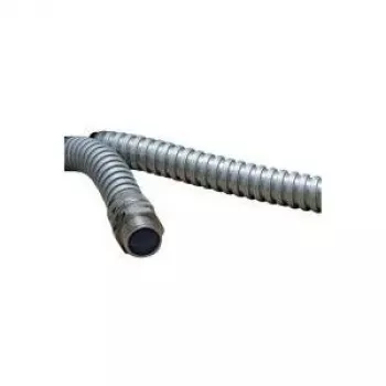 HellermannTyton SC10-GS-ML ognjeno cinkana toga jeklena cev (GRC) 10 mm x 3 m, jeklo, EN 61386-21, za notranjo in zunanjo uporabo 166-30110