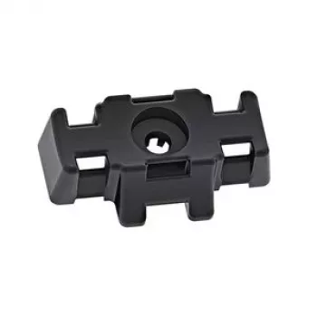 HellermannTyton S3SB15CBM8-PA6GF30-BK vijačna pritrdilna osnova za vezice, črna, M8, PA6GF30, 1 kos 151-01010