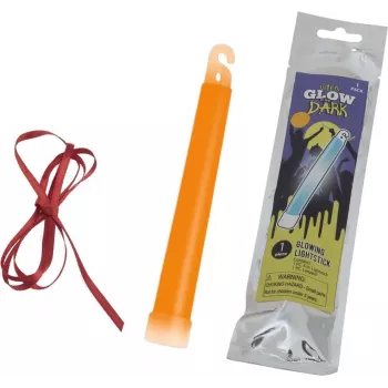 EUROPALMS Glow Stick oranžen 15cm, 12 kosov, kemična svetloba 51111102