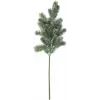 EUROPALMS snežno pokrita jelkova veja, PE, 65cm (83500421)