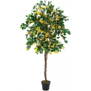 EUROPALMS Bougainvillea umetna rastlina, rumena, 180 cm 82507081