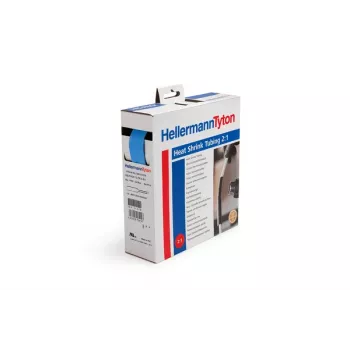 HellermannTyton HIS-PACK-4,8/2,4-BU toplotno skrčljiva cev, modra, 4,8mm, 2:1, 1,2m