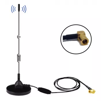 Midland Albrecht MAG31 magnetna DAB+ antena z ojačevalnikom, pas III, kabel 3m, priključek SMB 62336