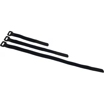 ACCESSORY BS-1 ježkaste kabelske vezice 25x195mm, črne, paket 10 kosov 30006023