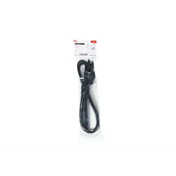 HellermannTyton SOFTFIX XXL kabelska vezica za večkratno uporabo, TPU, črna, 300mm x 12mm, paket 3 kosov 115-28898