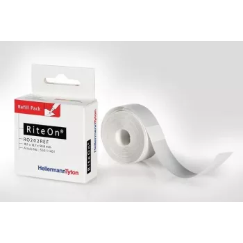 HellermannTyton RO202REF-1401-WH smolni trak za termični prenos, 140 mm x 300 m, bel