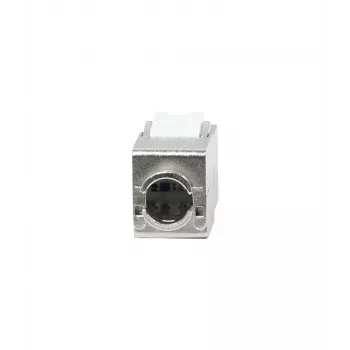 SYNERGY21 S216378V3 CAT8.1 RJ45 keystone modul, slim-line kratek, GHMT certificiran, bel
