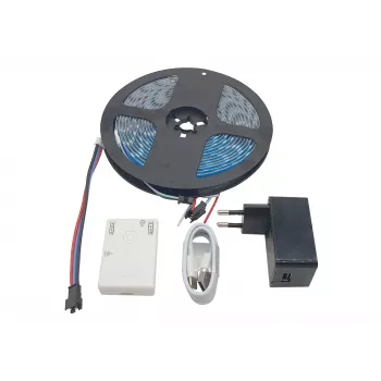 SYNERGY21 QuinLED dig2GO prenosni digitalni LED komplet s trakom RGBW, krmilnikom moči in napajalnikom S21-LED-JT230011
