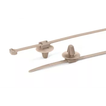 HellermannTyton 156-01091 PT2AP2SFT6.5-PEEK-BGE kabelska vezica 145 mm 3,4 mm bež (1 kos)