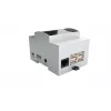 ALLNET ohišje za montažo na DIN letev za Raspberry Pi 4 Model B s prozornim okencem, sivo 25.0410000.RP4