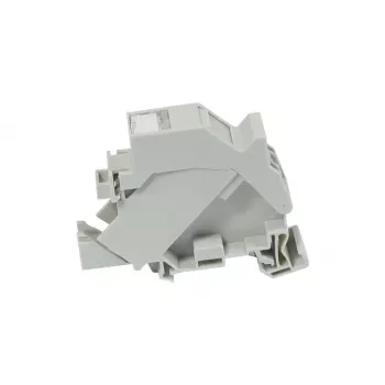 SYNERGY21 držalo keystone modula za DIN tirnico Slim ABS za 1xTP modul Slim Line (S215416V2)