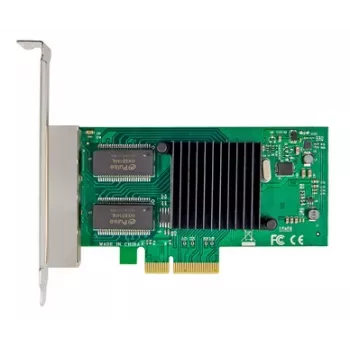 ALLNET PCIe 1G x4 štiriportni strežniški adapter - bakren RJ45 - Intel I350 (ALL0136v2-4-GB-TX/I350T4)