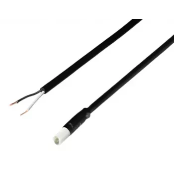 Rittal priključni kabel za stikalo položaja vrat, črn, 2,5 m 2500660