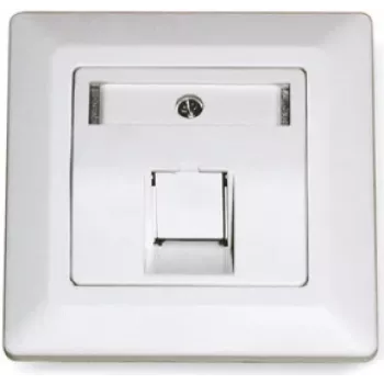 Dätwyler 185866 RJ45 Cat 7A podatkovni modul, 1 vrata, bel