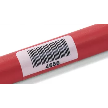 HellermannTyton TAG138LA4-1105-WH poliestrske etikete za kable za termični prenos, 38,1 x 19,05 mm, bele, 1000/zvitek 594-13876