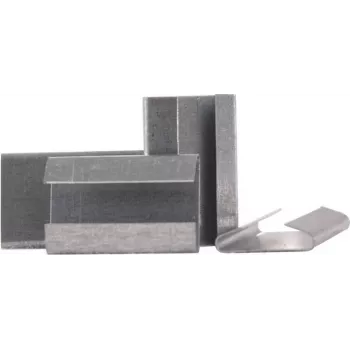 Banholzer & Wenz sponke za jeklene trakove v obliki C 16x27mm, paket 1000 kosov (17331)